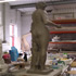 clay statue of antinous